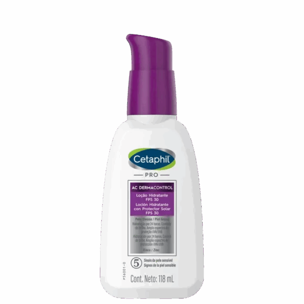 Pro AC Dermocontrol Pele Oleosa - Loção Hidratante Facial 118ml