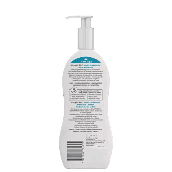 Pro AD Restoraderm - Loção Hidratante Hipoalergênica 295ml - Image 2