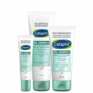 Kit Oil Control Pele Oleosa e Acneica (3 Produtos)