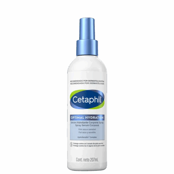 Optimal Hydration com Ácido Hialurônico - Sérum Hidratante Corporal Spray 207ml